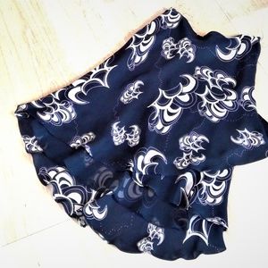 Alfani layered wrap skirt